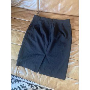 5/$20 💥 J j. Crew pencil work skirt black slit size 2